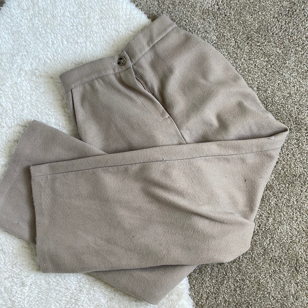 Wide leg trousers
